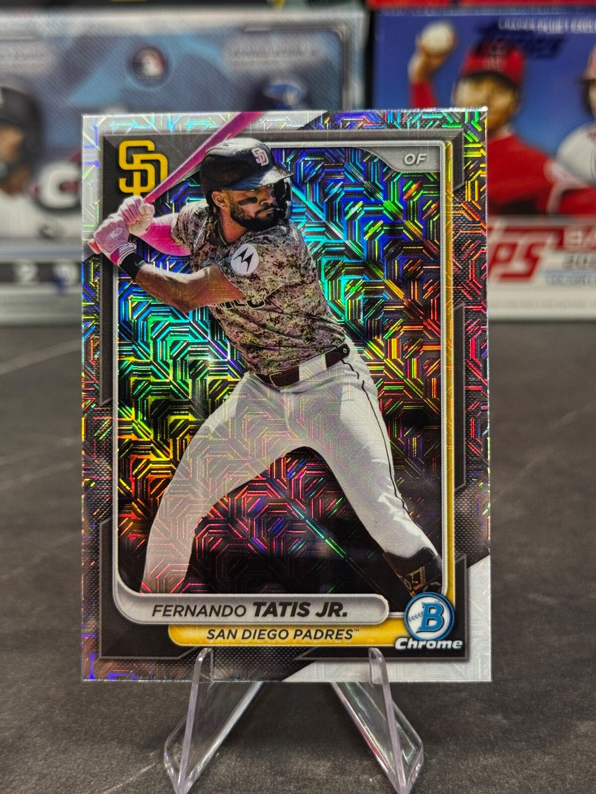 2024 Bowman Chrome - Fernando Tatis Jr. #92 Mojo Refractor