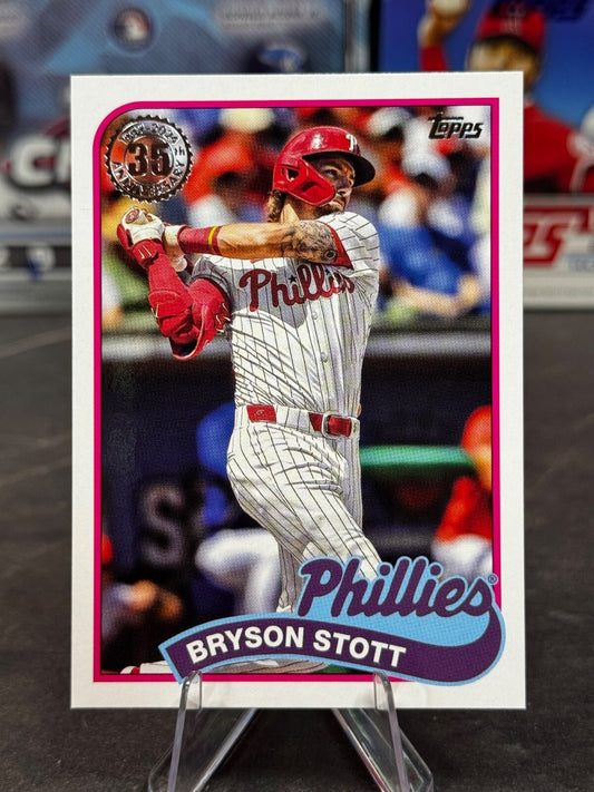 2024 Topps Update Series - 1989 Topps Baseball Bryson Stott #89US-25