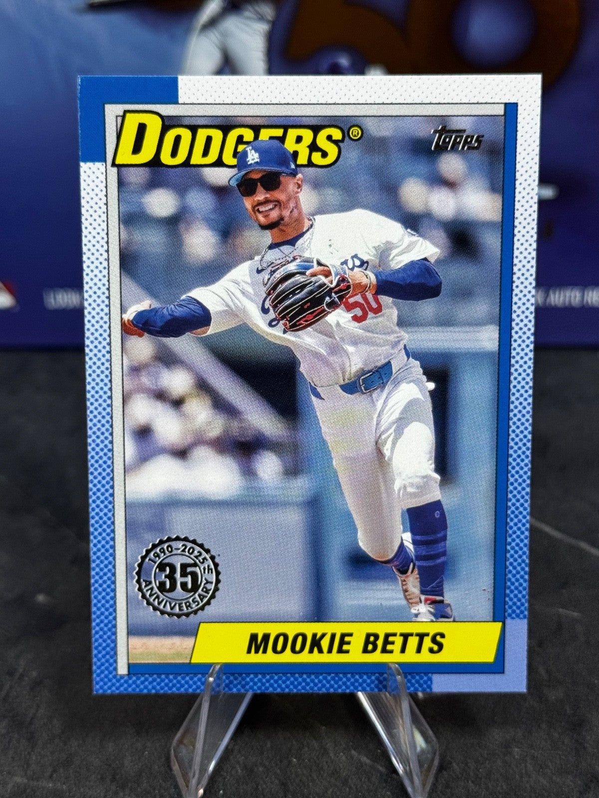 2025 Topps Series 1 - 1990 Topps Baseball Mookie Betts #T90-60