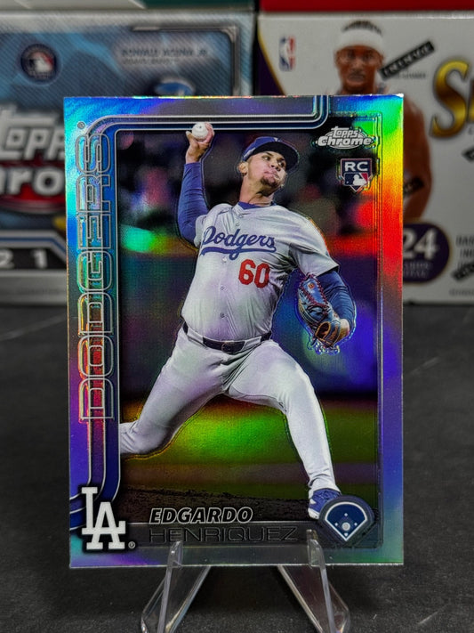 2025 Topps Chrome - #71 Edgardo Henriquez Refractor