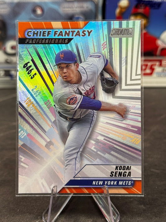 2024 Topps Stadium Club - Chief Fantasy Professionals Kodai Senga #CFPRO-15