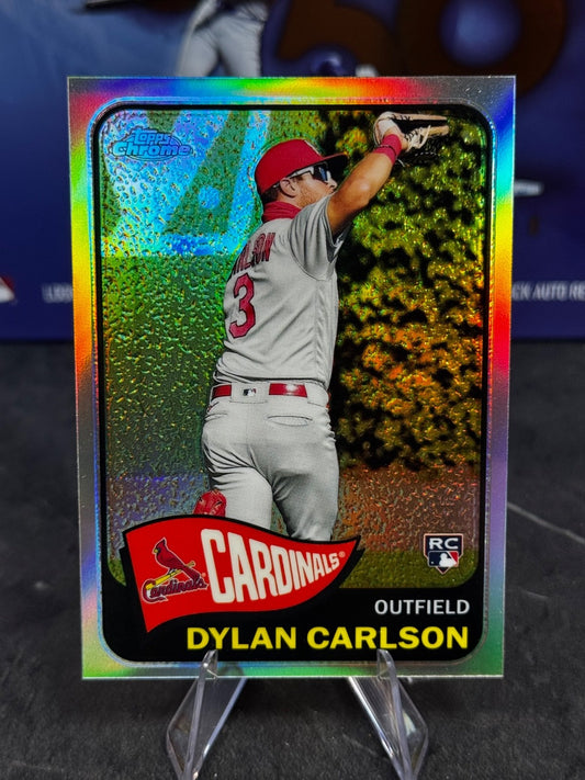 2021 Topps - Chrome 1965 Topps Redux Dylan Carlson Rookie #TH65-45 (RC)