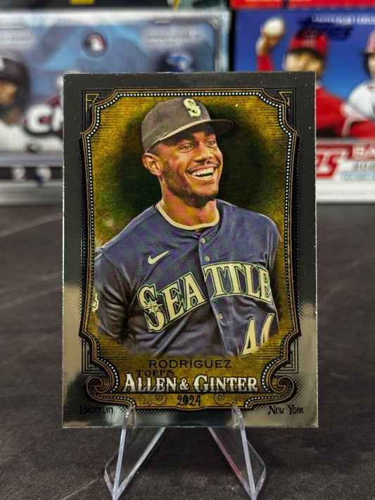 2024 Topps Allen & Ginter - Chrome Julio Rodriguez #1