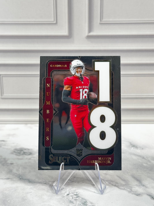 2024 Panini Select - Select Numbers Marvin Harrison Jr. #4 (RC)