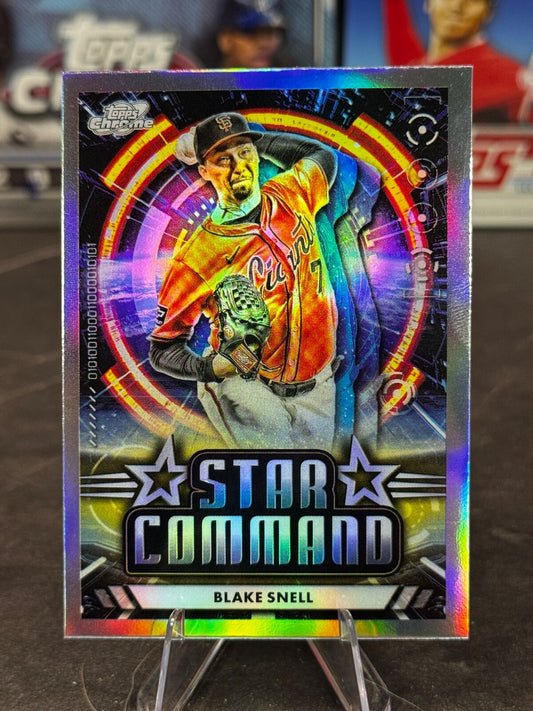 2024 Topps Cosmic Chrome - Star Command Blake Snell #SC-16