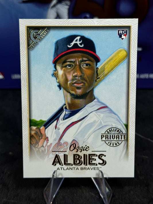 2018 Topps Gallery - Ozzie Albies Rookie #67 (RC)