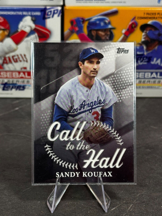 2025 Topps Series 1 - Call to the Hall Sandy Koufax #CTH-13