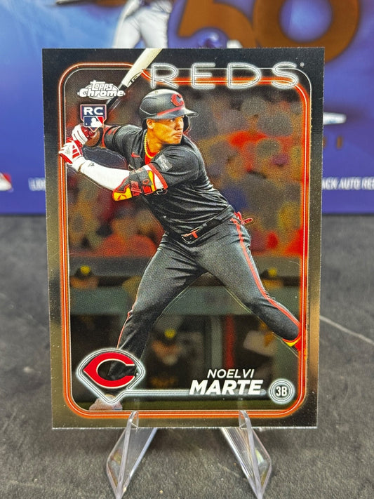 2024 Topps Chrome - Noelvi Marte #177 (RC)