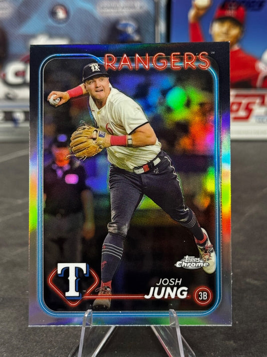 2024 Topps Chrome - Josh Jung #214 Refractor