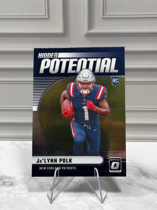 2024 Panini Donruss Optic - Hidden Potential Ja'Lynn Polk #5 (RC)