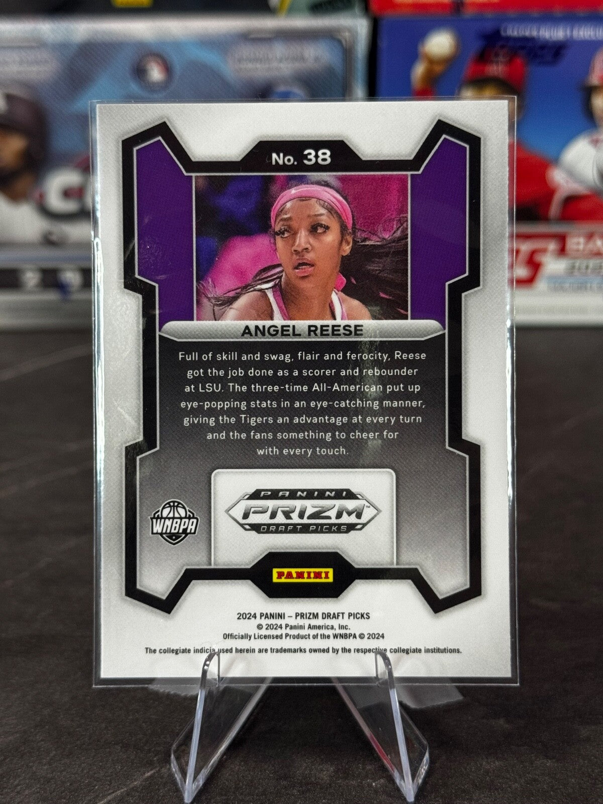 2024 Panini Prizm Draft Picks - Angel Reese #38 (RC)