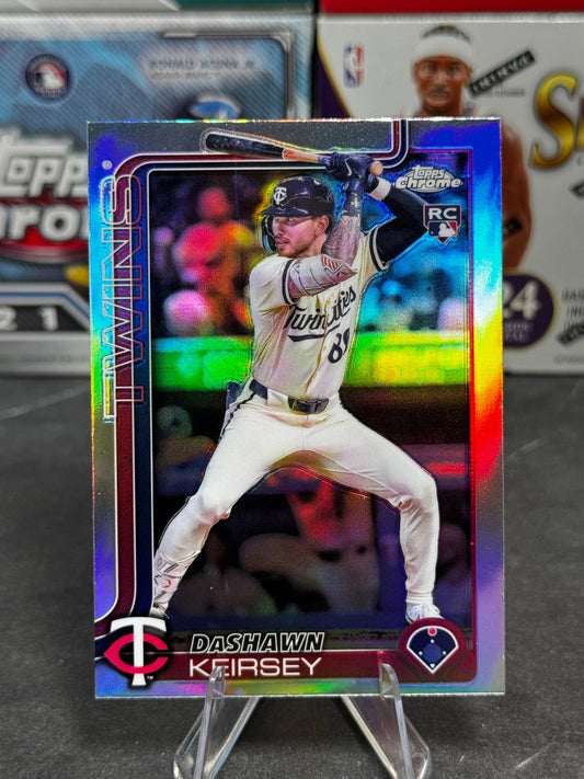 2025 Topps Chrome - #19 DaShawn Keirsey Refractor
