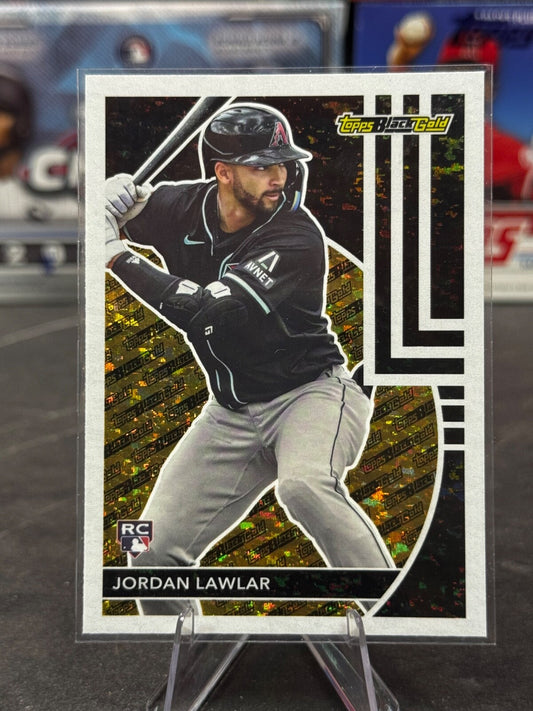 2024 Topps Update Series - Topps Black Gold Jordan Lawlar #BG-16 (RC)