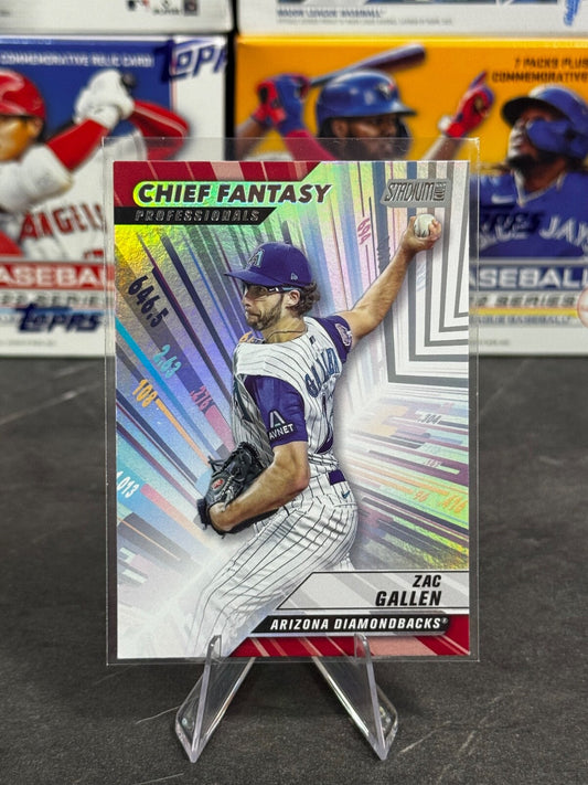 2024 Topps Stadium Club - Chief Fantasy Professionals Zac Gallen #CFPRO-20