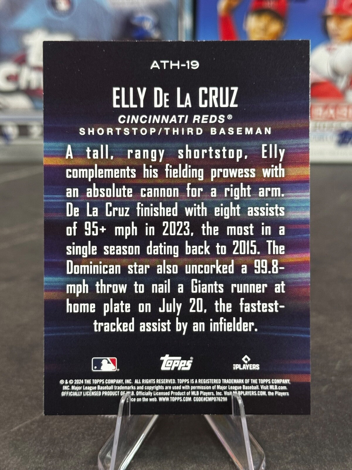 2024 Topps Series 2 - Around the Horn Elly De La Cruz Rookie #ATH-19 (RC)
