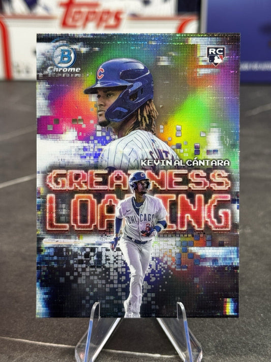 2025 Bowman Greatness Loading - #GL-3 Kevin Alcantara Cubs RC