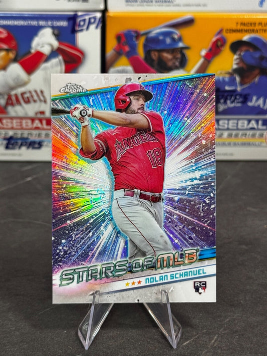2024 Topps Update Series - Stars of MLB Chrome Nolan Schanuel #CSMLB-73 (RC)
