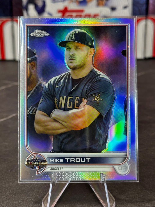 2022 Topps Chrome Update Series - 2022 All-Star Game Mike Trout #ASGC-1