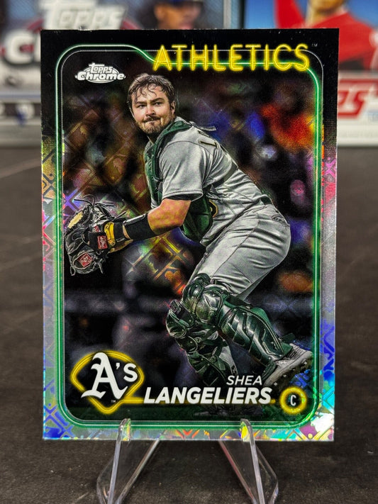 2024 Topps Chrome - Shea Langeliers #205 Refractor