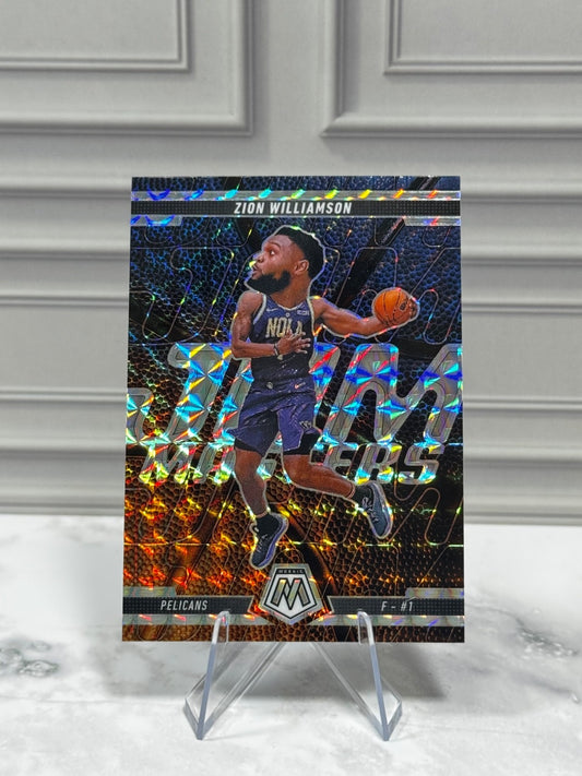 2024-25 Panini Mosaic - Jam Masters Zion Williamson #1 Reactive Mosaic Prizm