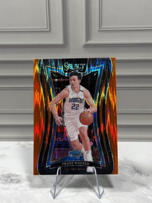 2024-25 Panini Select - Mezzanine Level Franz Wagner #314 Orange Flash Prizm