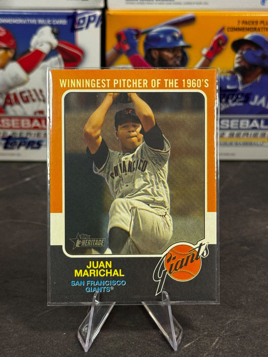 2024 Topps Heritage High Number - #75R-15 Juan Marichal GIANTS