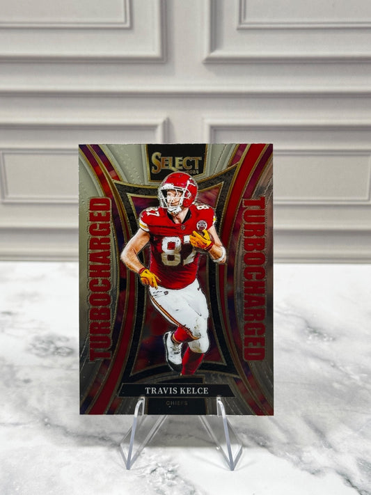2024 Panini Select - Turbocharged Travis Kelce #13