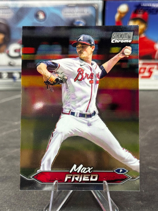 2024 Topps Stadium Club - Max Fried #51 Chrome