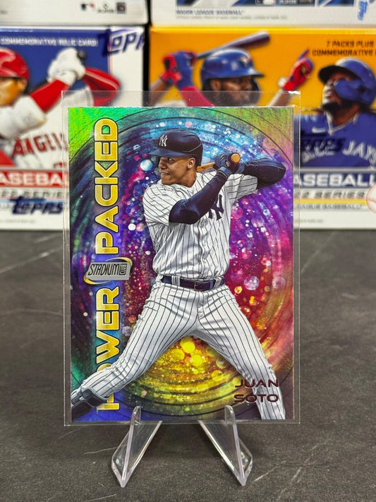 2024 Topps Stadium Club - Power Packed Juan Soto #PP-17