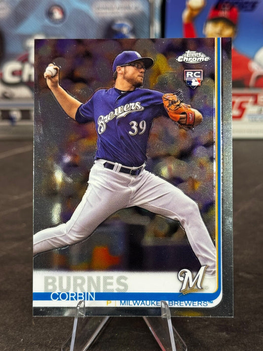 2019 Topps Chrome - Corbin Burnes #84 (RC)