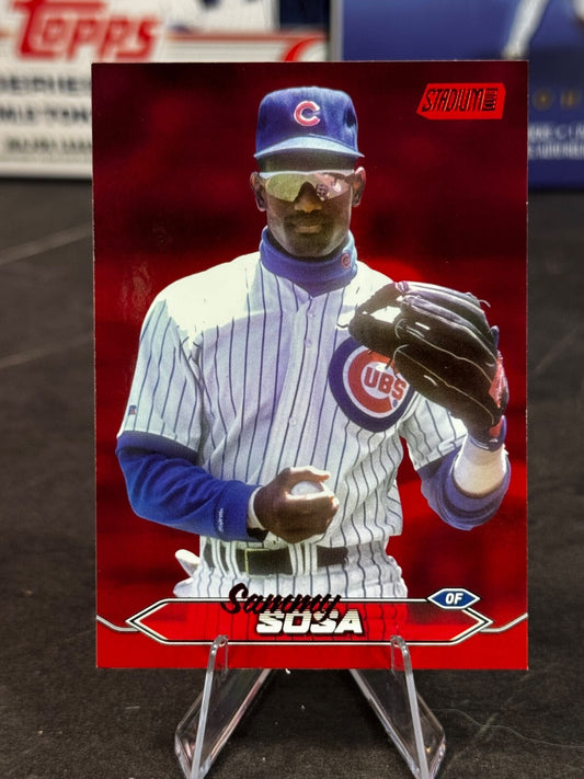 2024 Topps Stadium Club - Sammy Sosa #83 Red Foil