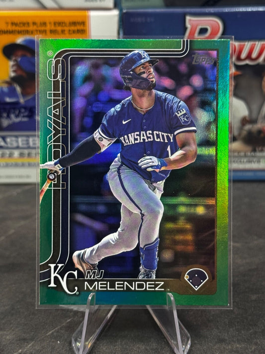 2025 Topps Series 2 - #536 MJ Melendez Green Foil /99
