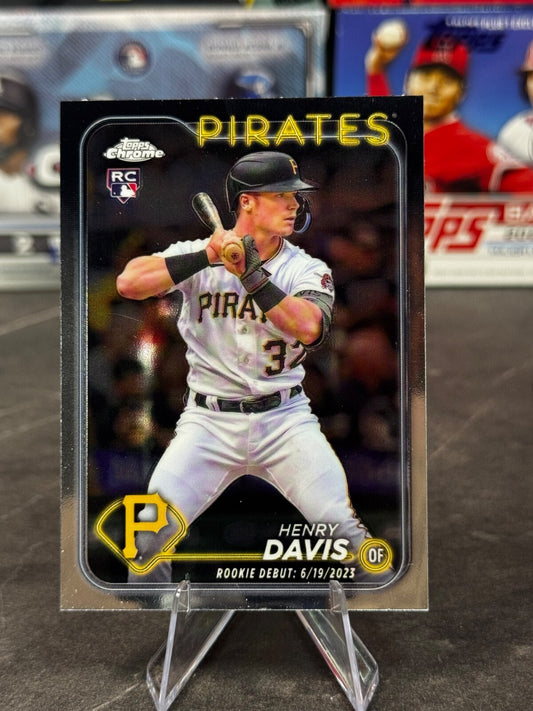 2024 Topps Chrome - Henry Davis #260 (RC)