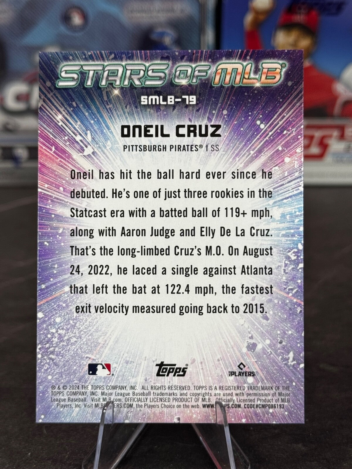 2024 Topps Update Series - Stars of Mlb Oneil Cruz #SMLB-79