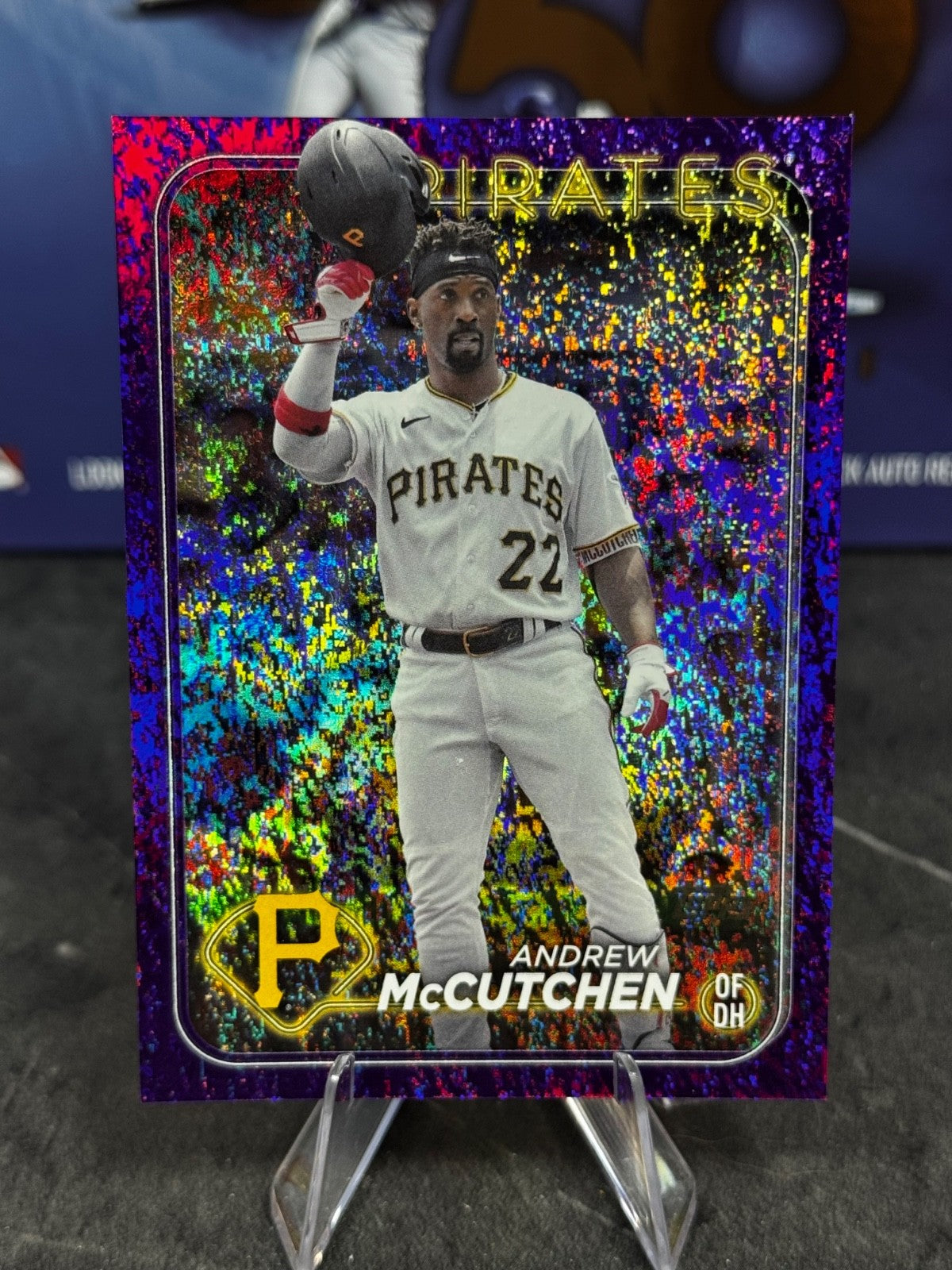 2024 Topps Series 2 - Andrew McCutchen #566 Purple Foil /799
