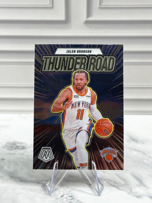 2024-25 Panini Mosaic - Thunder Road Jalen Brunson #11