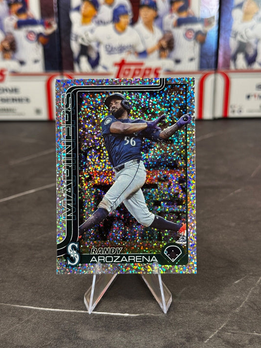 2025 Topps Series 1 - Randy Arozarena #111 Confetti Sparkle