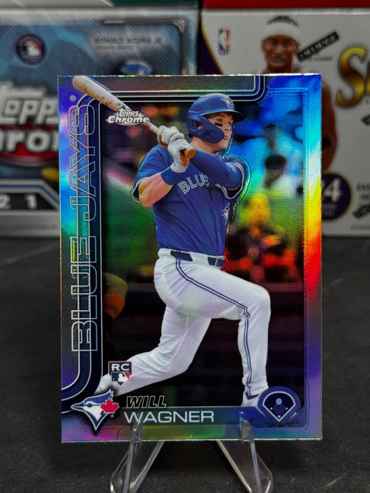 2025 Topps Chrome - #137 Will Wagner Refractor