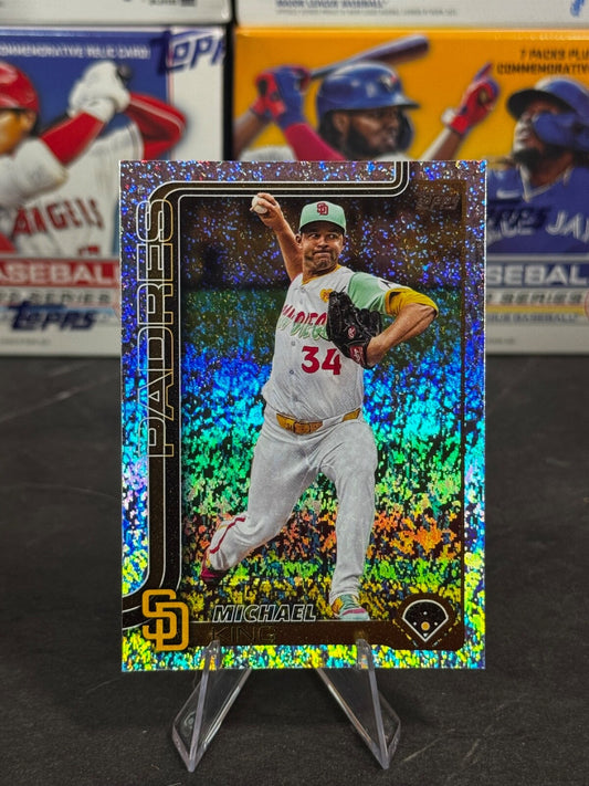 2025 Topps Series 1 - Michael King #195 Holofoil