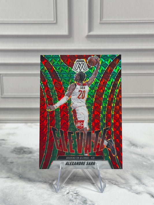 2024-25 Panini - Elevate Alexandre Sarr Green Reactive Prizm #7