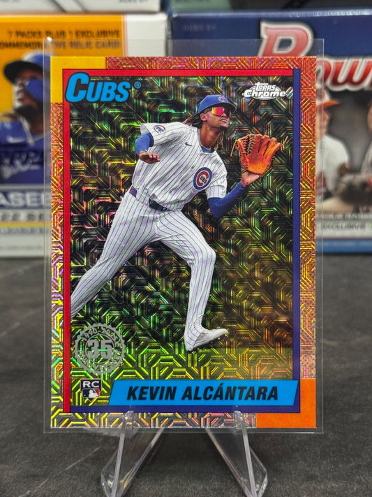 2025 Topps Series 2 - Mojo Refractor #T90C-111 KEVIN ALCANTARA ROOKIE (RC)