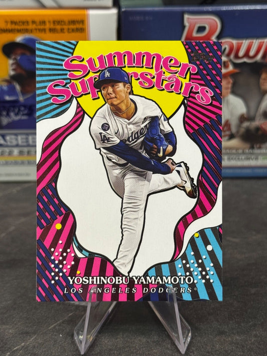 2025 Topps Series 2 - Summer Superstars #SS-33 Yoshinobu Yamamoto