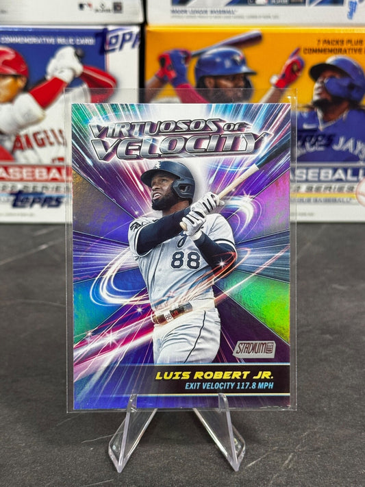 2024 Topps Stadium Club - Virtuosos of Velocity Luis Robert #VV-18