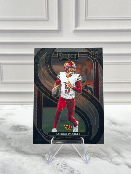 2024 Panini Select - Premier Level Jayden Daniels #112 (RC)