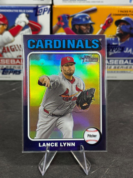 2024 Topps Heritage - Lance Lynn #259