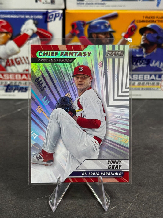 2024 Topps Stadium Club - Chief Fantasy Professionals Sonny Gray #CFPRO-14