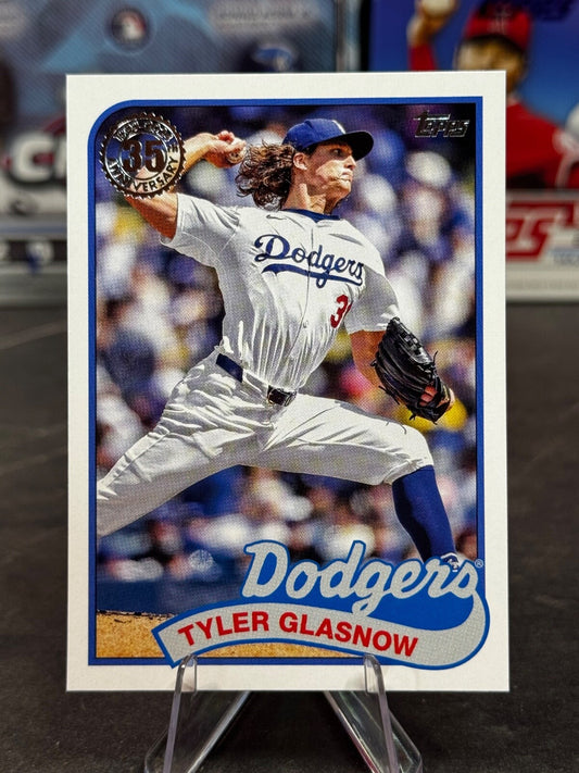 2024 Topps Update Series - 1989 Topps Baseball Tyler Glasnow #89US-1
