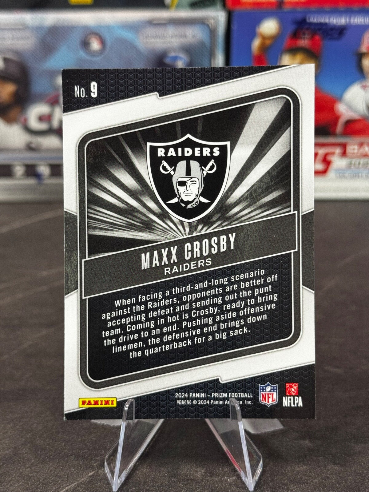 2024 Panini Prizm - Hype Maxx Crosby #9
