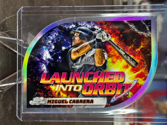 2024 Topps Cosmic Chrome - Launched Into Orbit Miguel Cabrera #LIO-16