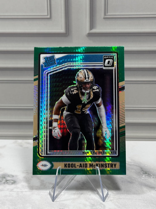 2024 Panini Donruss Optic - Kool-Aid McKinstry #264 Green Hyper Prizm (RC)